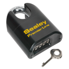 Steel Body Combination Padlock Shrouded Shackle 62mm PL603S