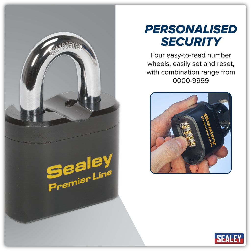 Steel Body Combination Padlock 62mm PL603