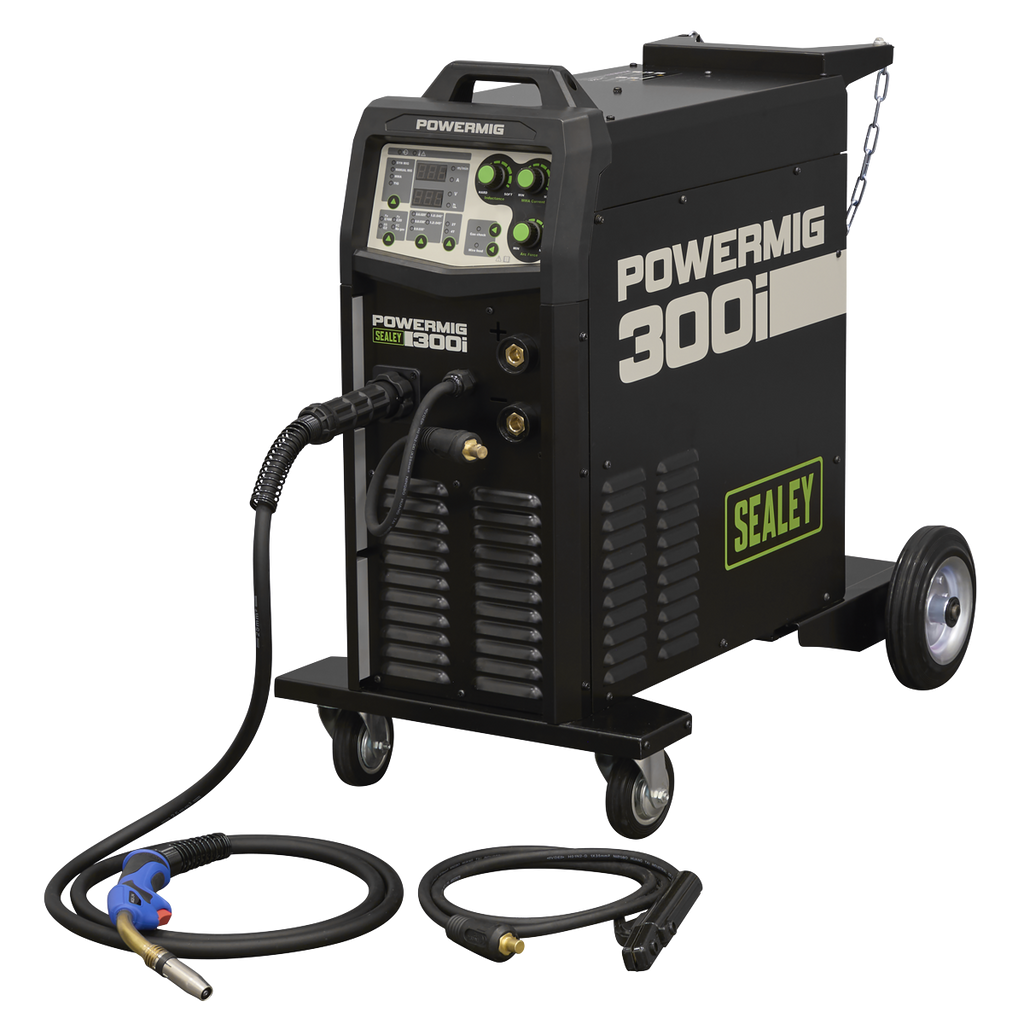 300A Professional Gas/Gasless MIG/TIG/MMA Inverter Welder 400V 3ph POWERMIG300i