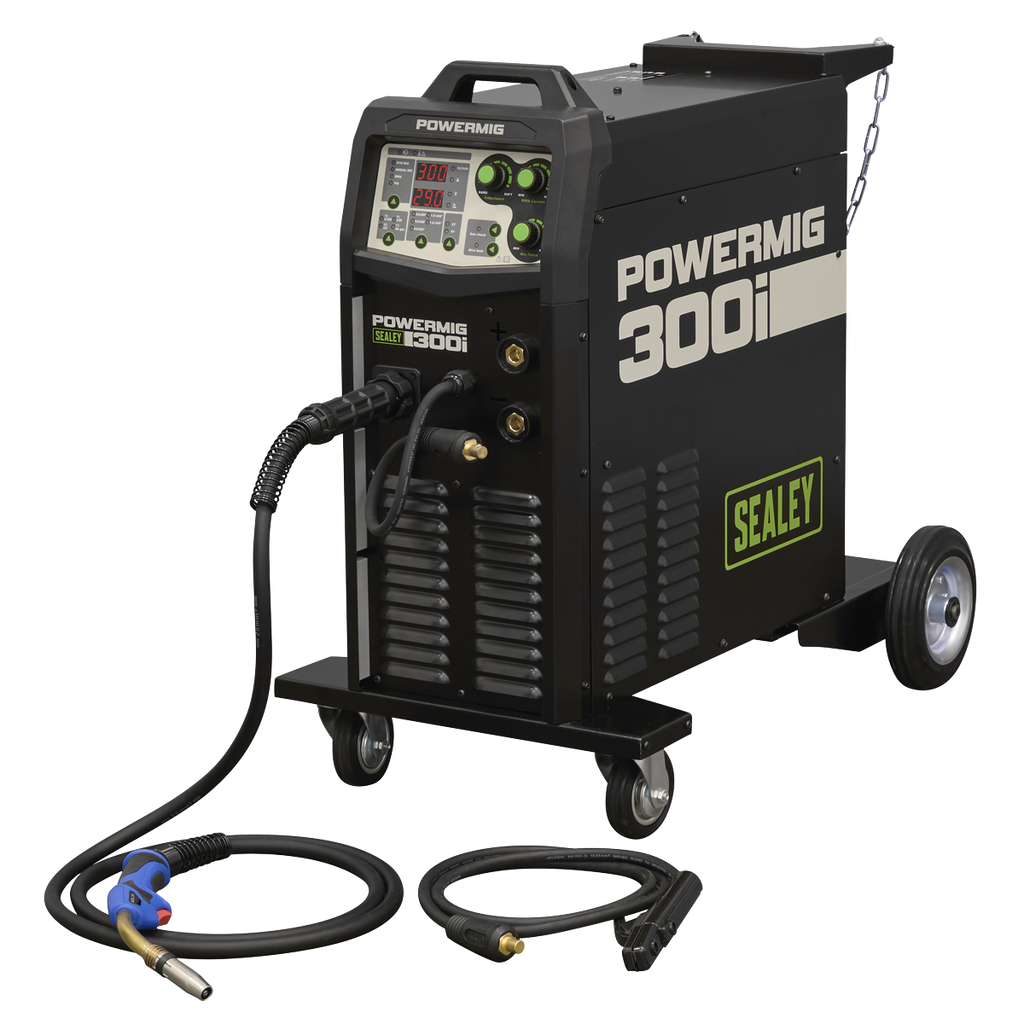 300A Professional Gas/Gasless MIG/TIG/MMA Inverter Welder 400V 3ph POWERMIG300i