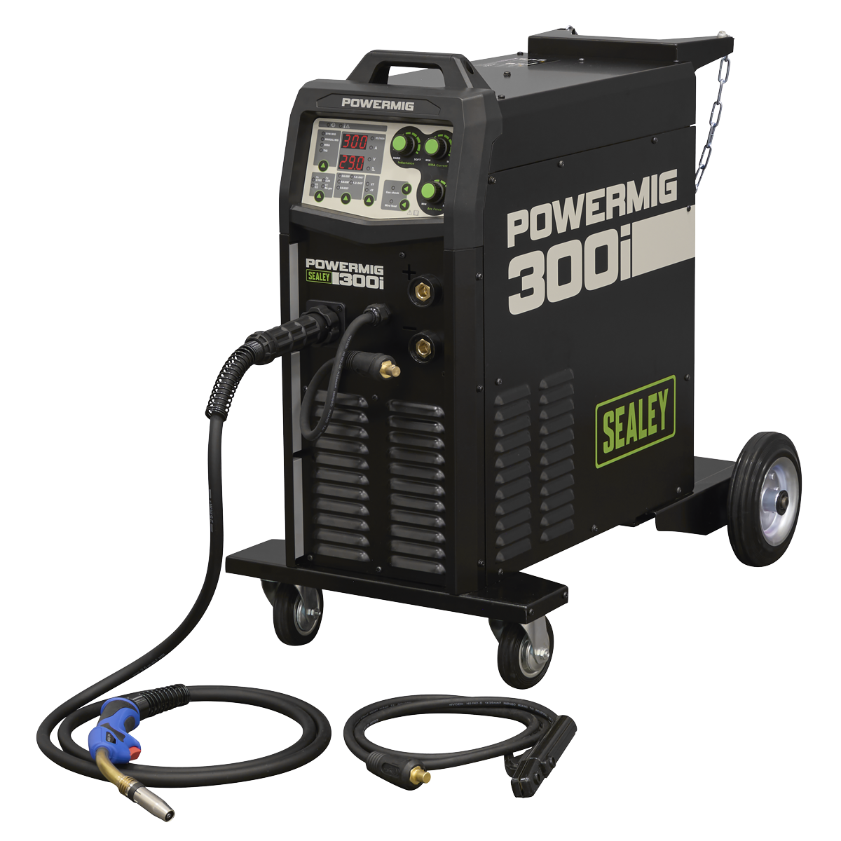 300A Professional Gas/Gasless MIG/TIG/MMA Inverter Welder 400V 3ph POWERMIG300i