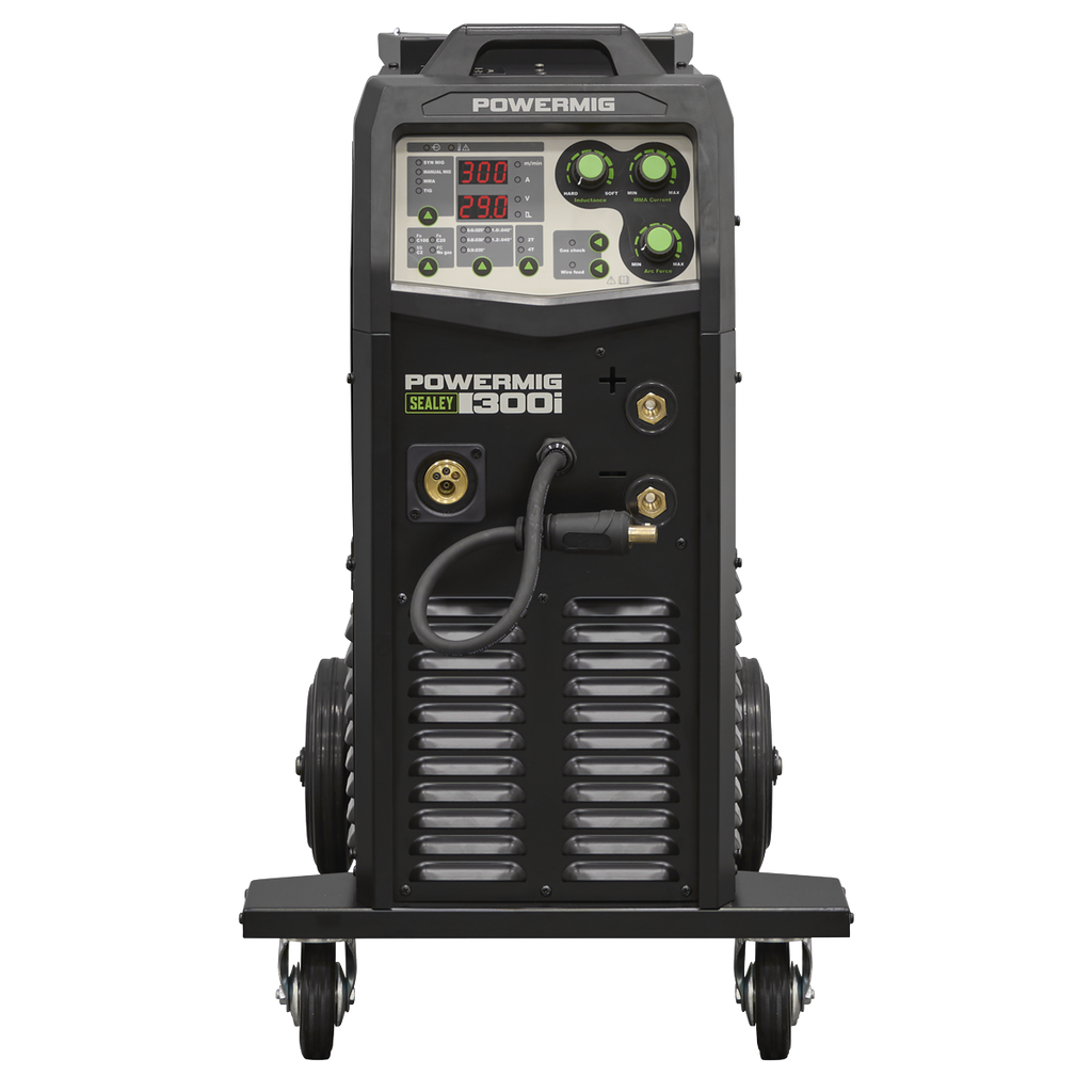 300A Professional Gas/Gasless MIG/TIG/MMA Inverter Welder 400V 3ph POWERMIG300i