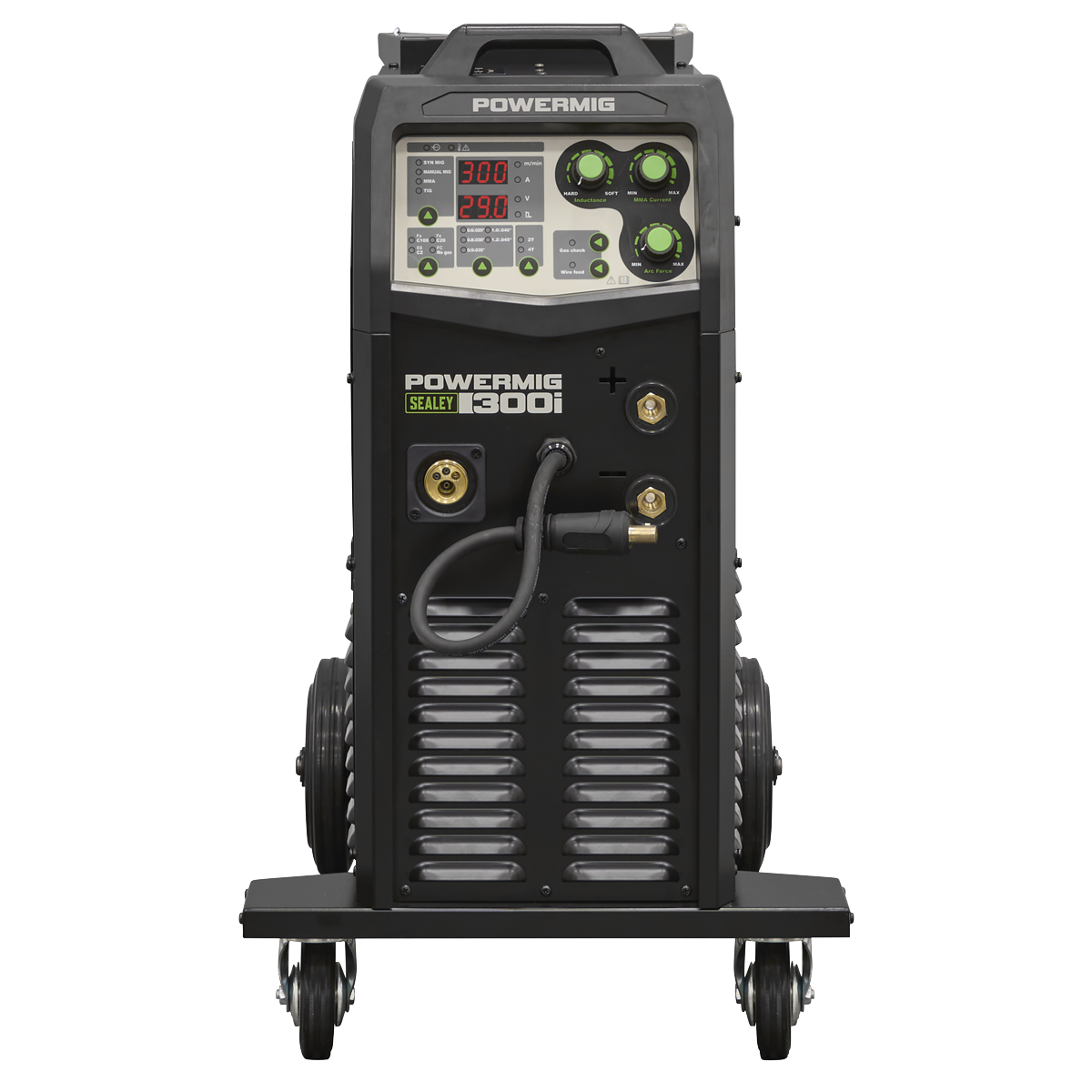 300A Professional Gas/Gasless MIG/TIG/MMA Inverter Welder 400V 3ph POWERMIG300i