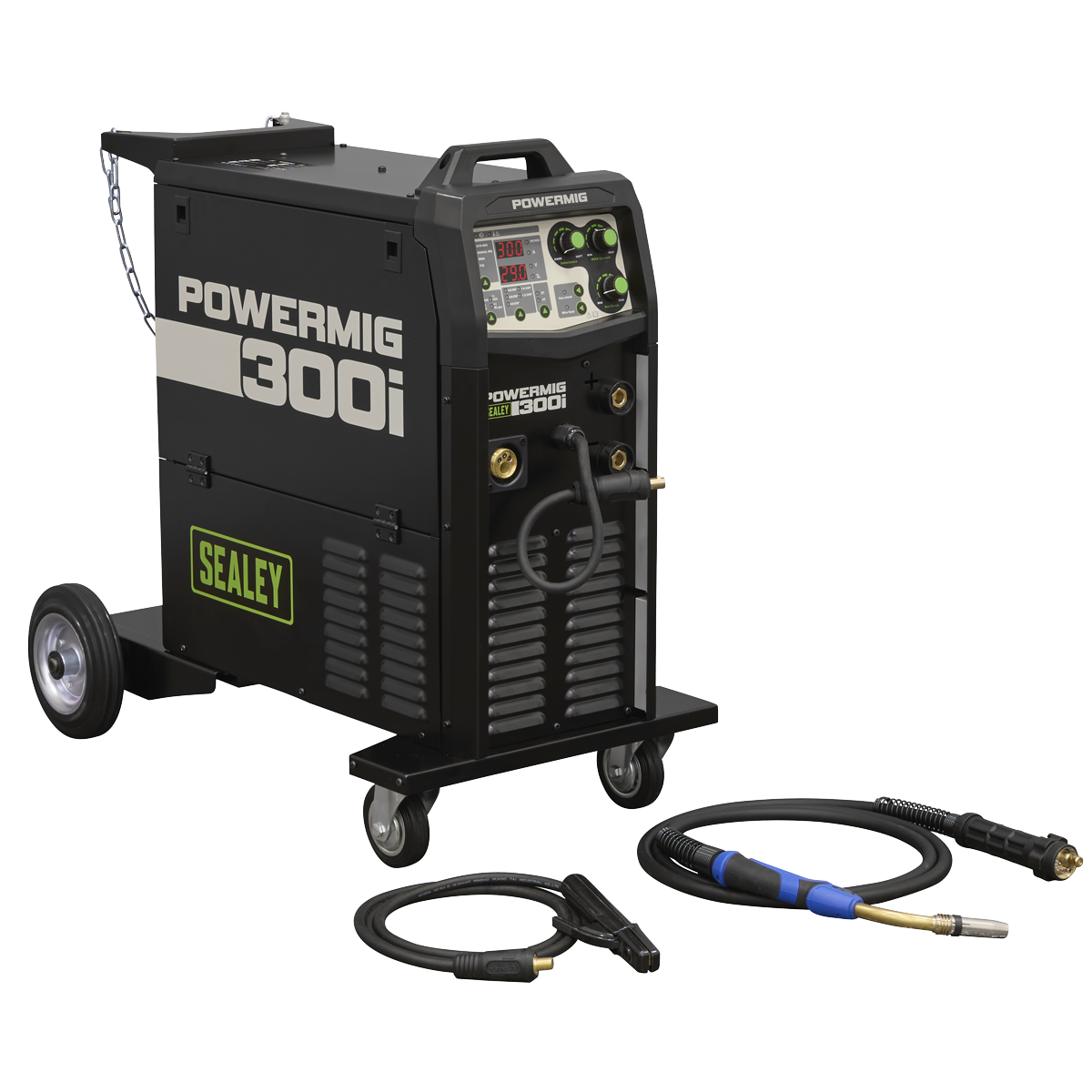 300A Professional Gas/Gasless MIG/TIG/MMA Inverter Welder 400V 3ph POWERMIG300i