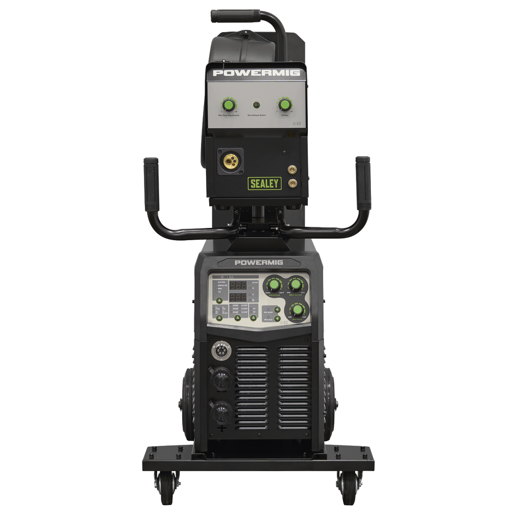 500A Professional Gas/Gasless MIG/TIG/MMA Inverter Welder With Portable Wire Feeder 400V/3ph POWERMIG500i