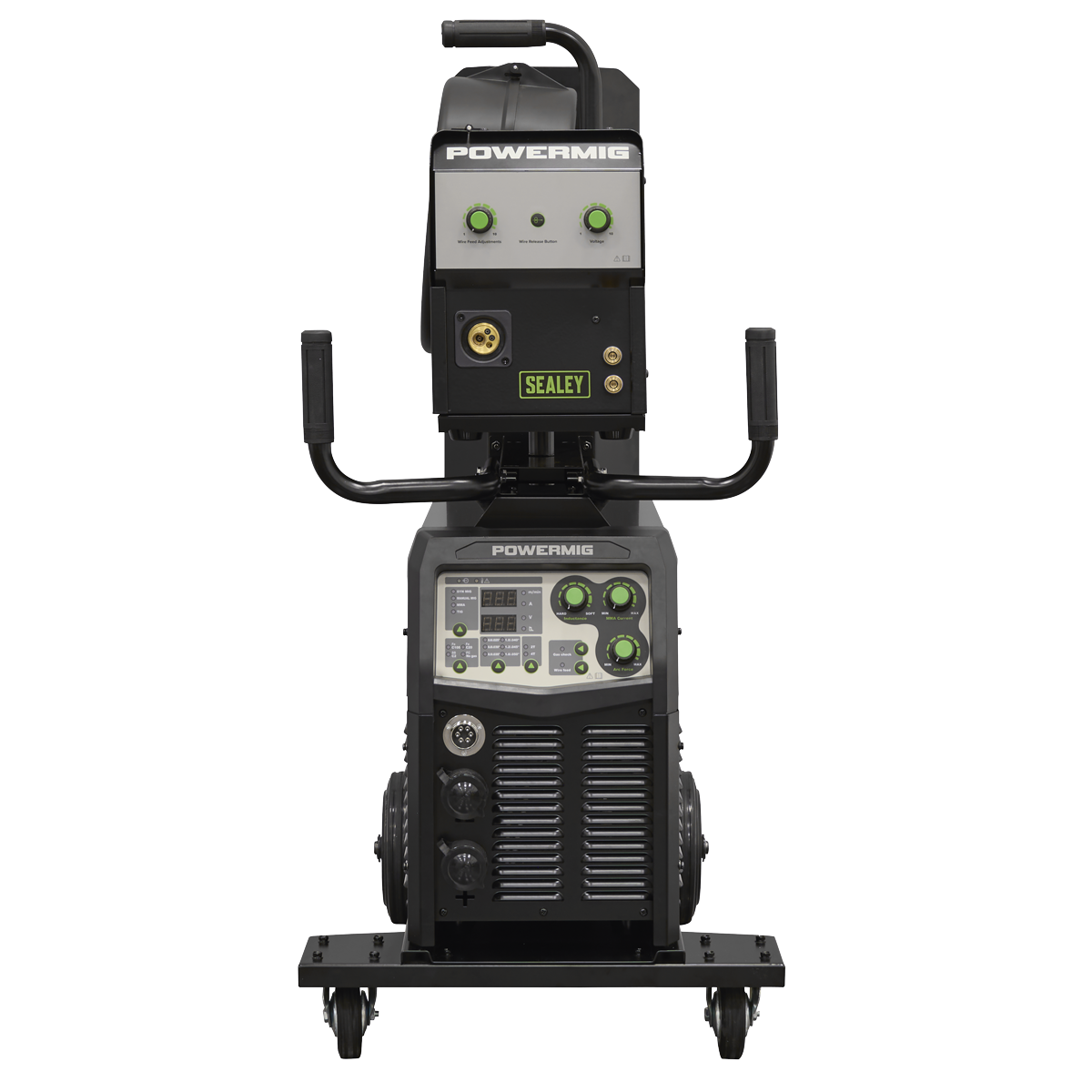 500A Professional Gas/Gasless MIG/TIG/MMA Inverter Welder With Portable Wire Feeder 400V/3ph POWERMIG500i