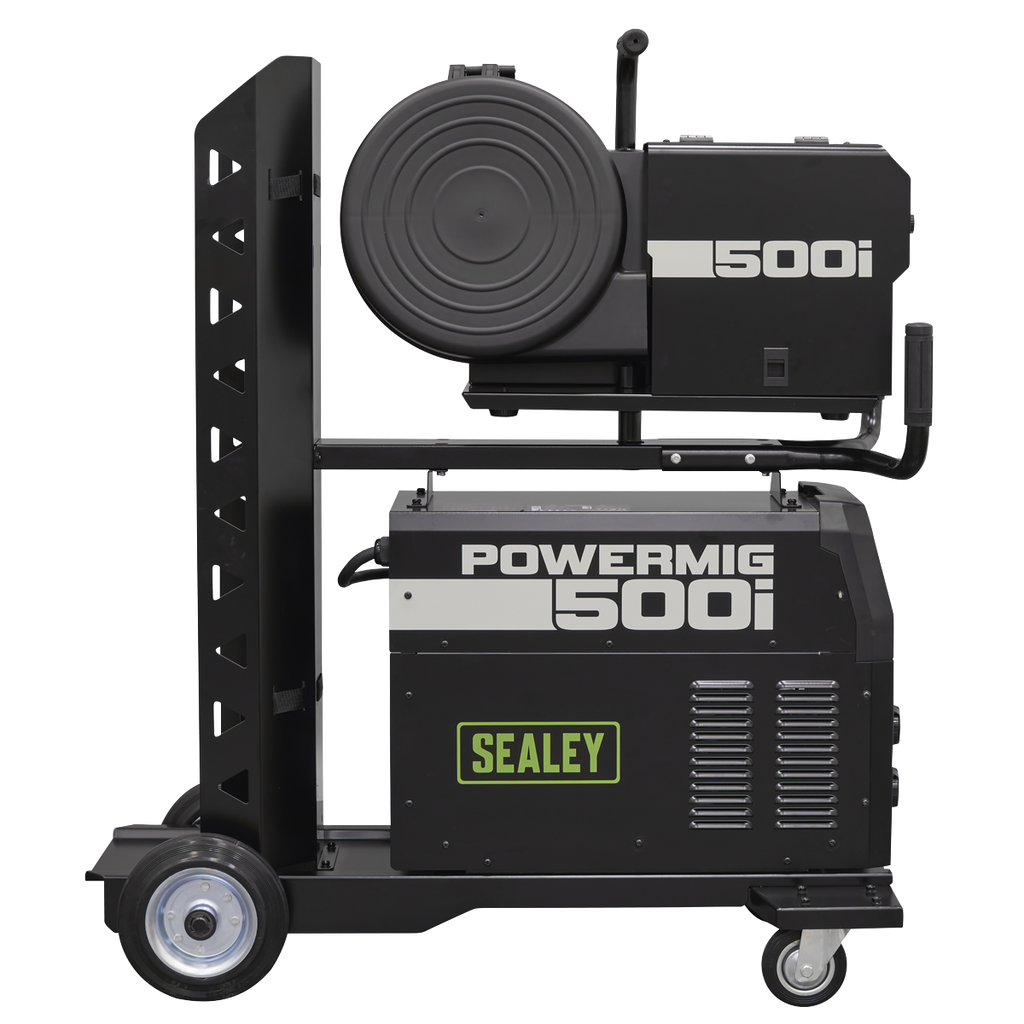 500A Professional Gas/Gasless MIG/TIG/MMA Inverter Welder With Portable Wire Feeder 400V/3ph POWERMIG500i