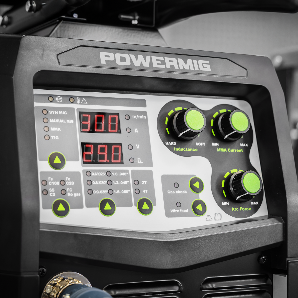 500A Professional Gas/Gasless MIG/TIG/MMA Inverter Welder with Portable Wire Feeder & Water Cooler 400V 3ph POWERMIG500Wi