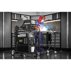 500A Professional Gas/Gasless MIG/TIG/MMA Inverter Welder with Portable Wire Feeder & Water Cooler 400V 3ph POWERMIG500Wi
