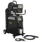 500A Professional Gas/Gasless MIG/TIG/MMA Inverter Welder with Portable Wire Feeder & Water Cooler 400V 3ph POWERMIG500Wi