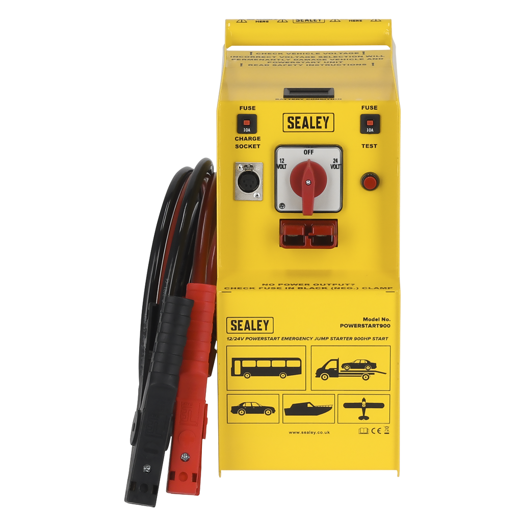 12/24V Emergency Jump Starter 900hp Start POWERSTART900