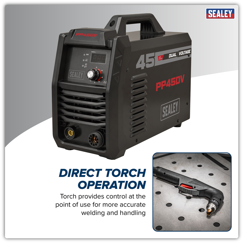 Dual Voltage Plasma Cutter Inverter 45A PP45DV