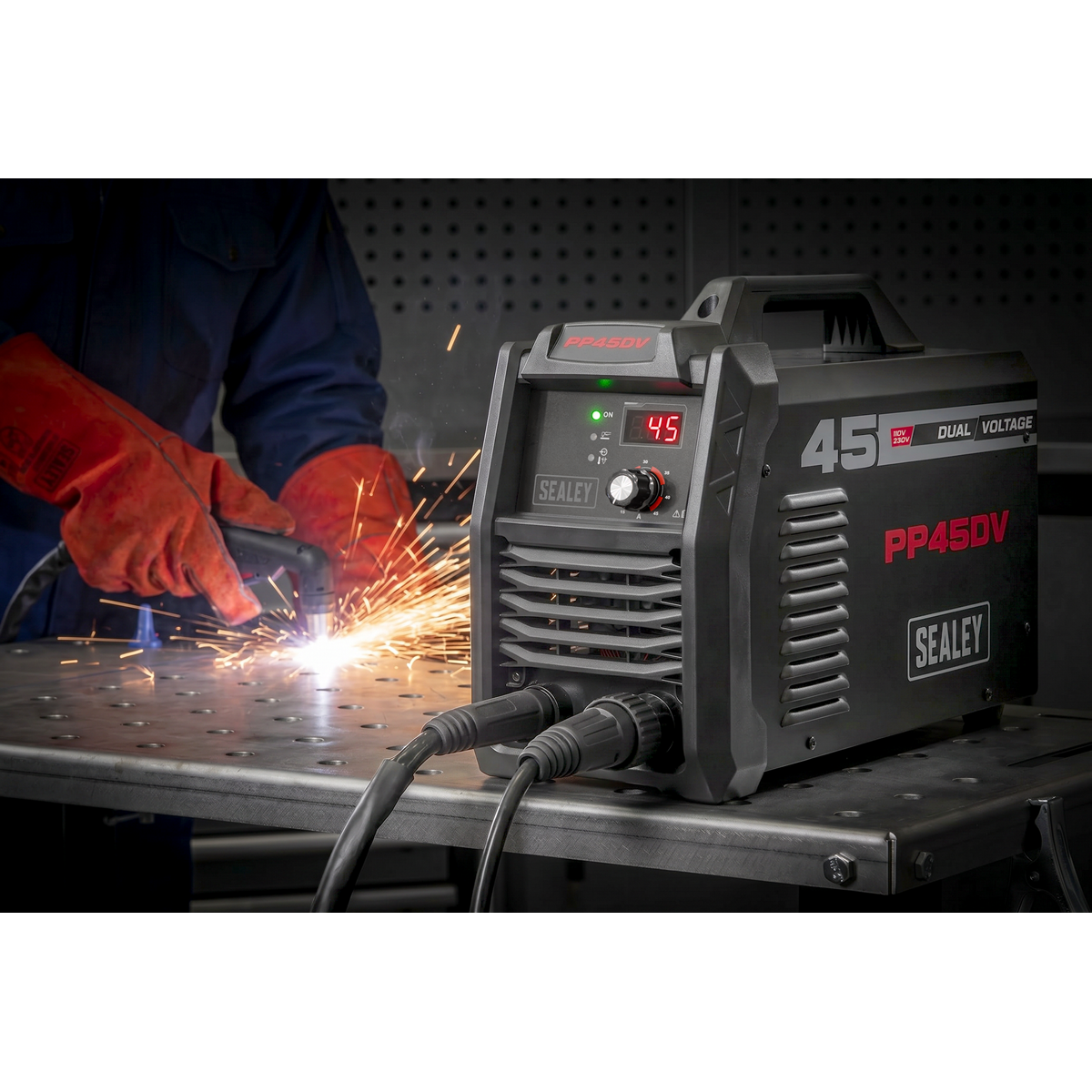 Dual Voltage Plasma Cutter Inverter 45A PP45DV