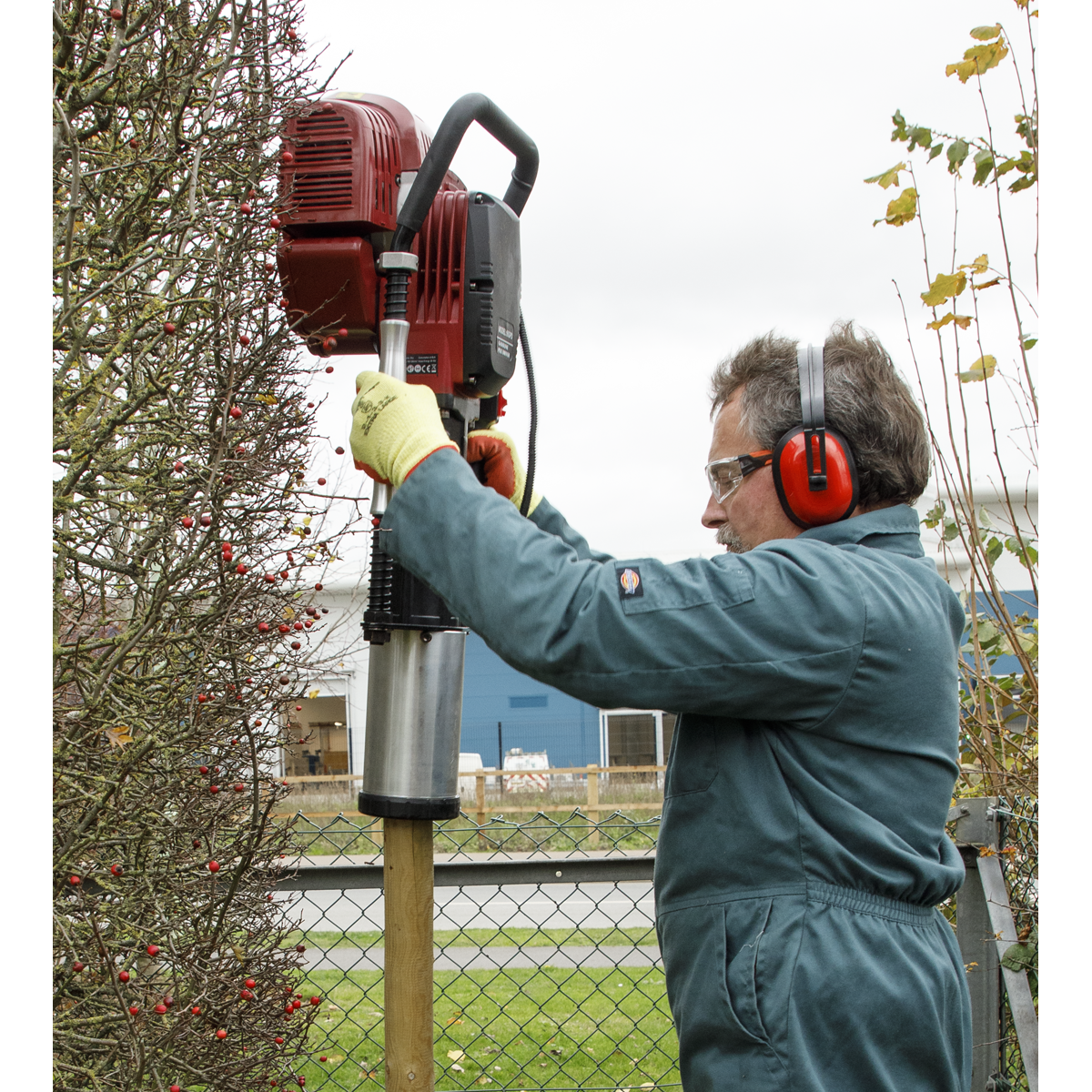2-Stroke Petrol Post Driver 100mm PPD100