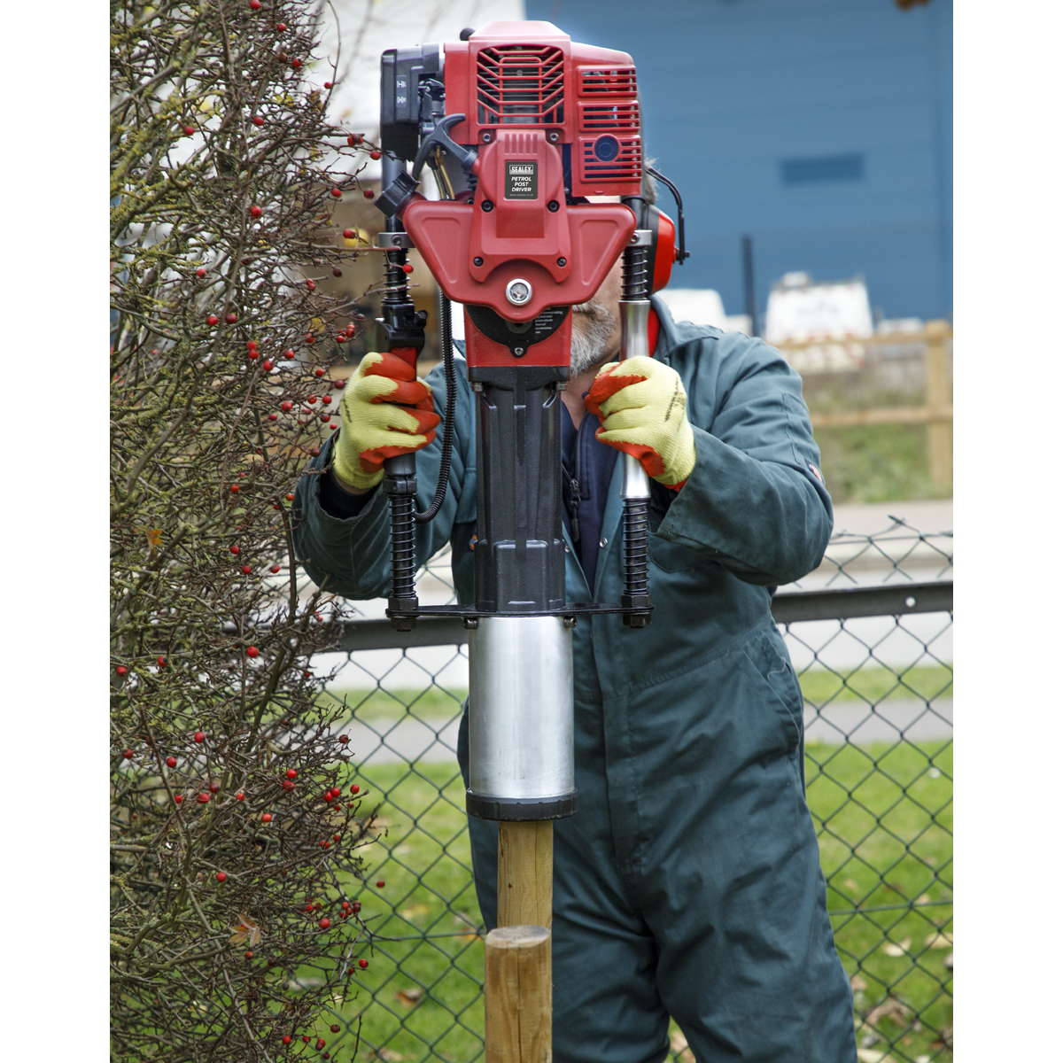 2-Stroke Petrol Post Driver 100mm PPD100