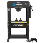 Floor Type Air/Hydraulic Press with Sliding Ram & Foot Pedal 100 Tonne PPF100S