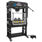 Floor Type Air/Hydraulic Press with Sliding Ram & Foot Pedal 100 Tonne PPF100S