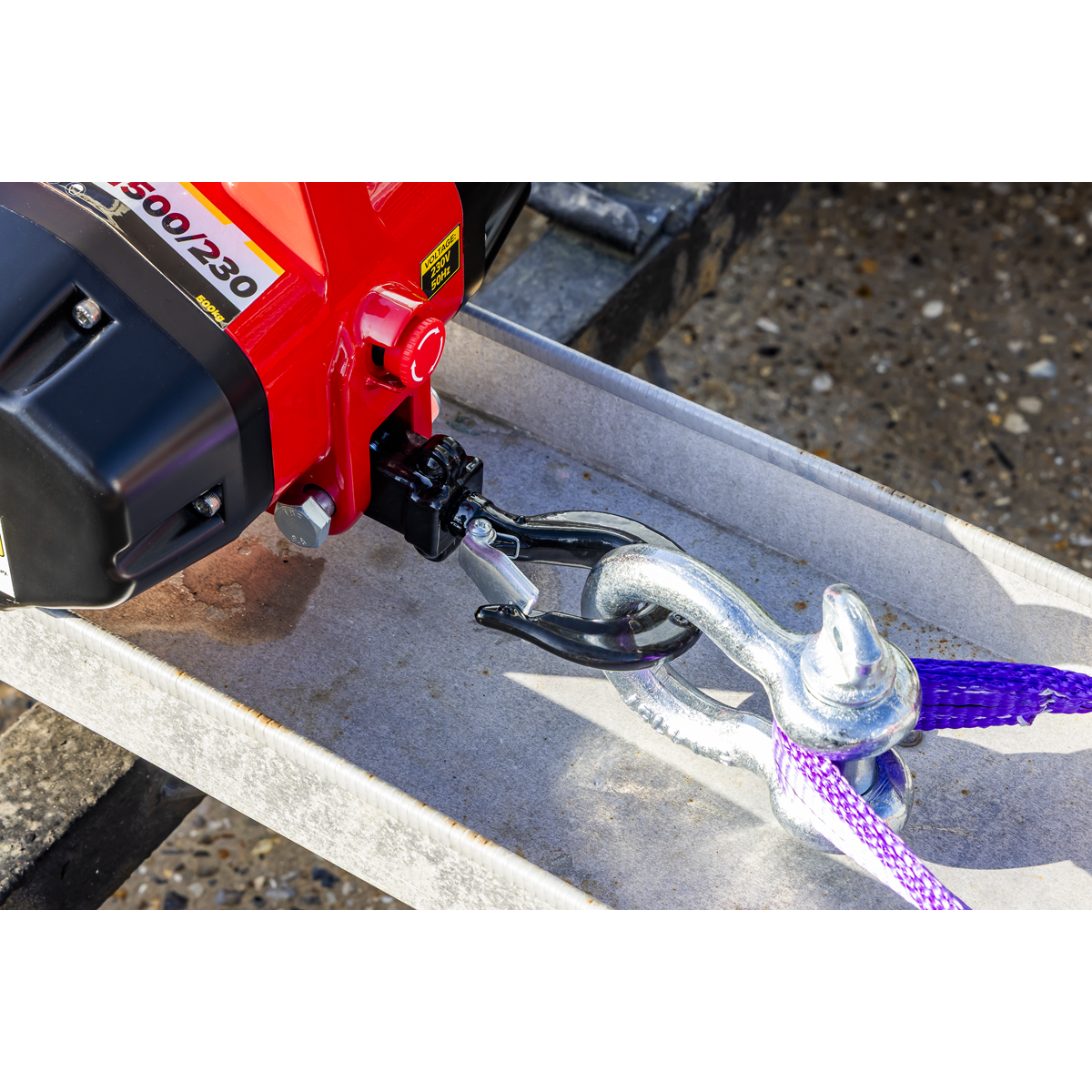 Portable Handheld Winch 500kg Pulling Force 230V PPH500/230