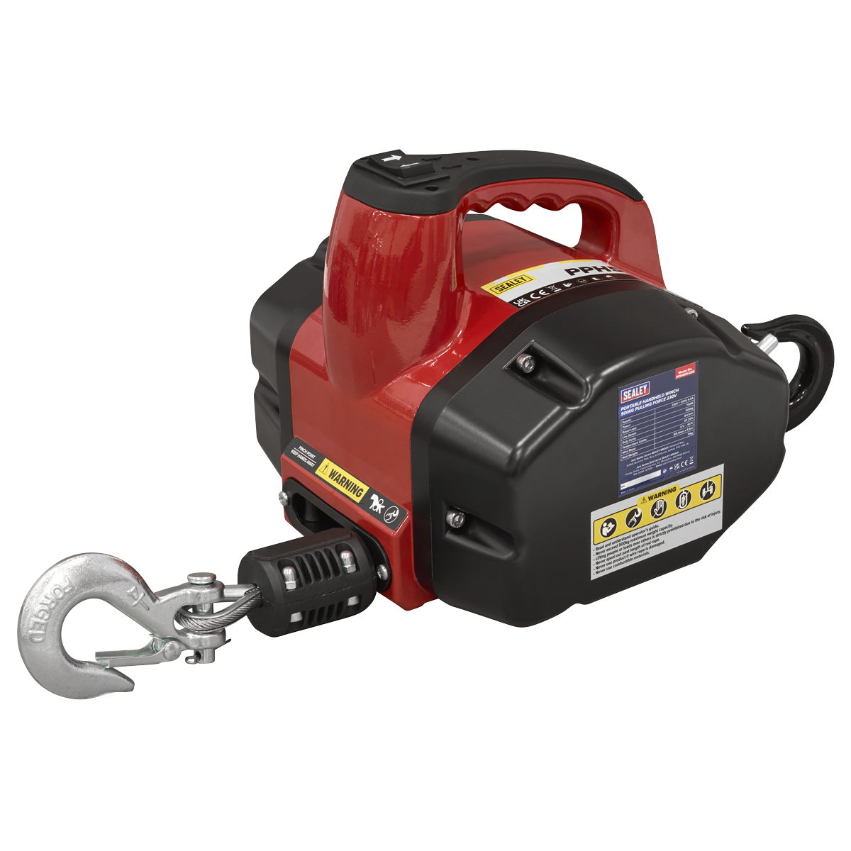 Portable Handheld Winch 500kg Pulling Force 230V PPH500/230
