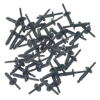 Plastic Rivet 6.3 x 25.2mm - Pack of 50 PR002
