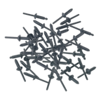 Plastic Rivet 5 x 15.8mm - Pack of 50 PR003