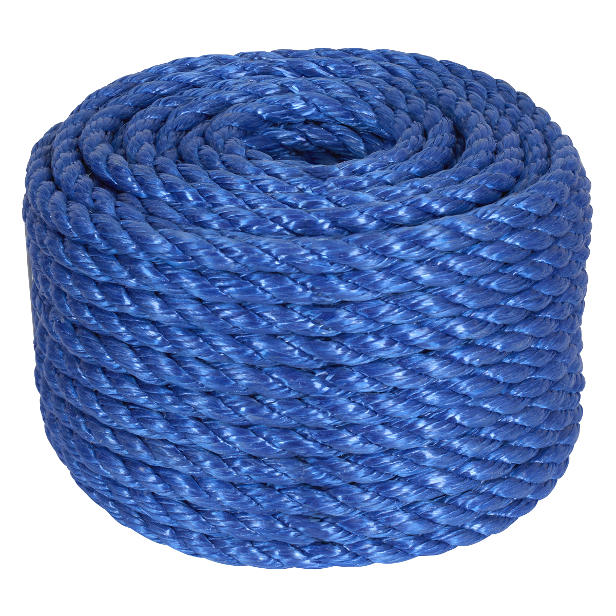 Polypropylene Split Film Twisted Rope 10mm x 30m, Blue PR1030