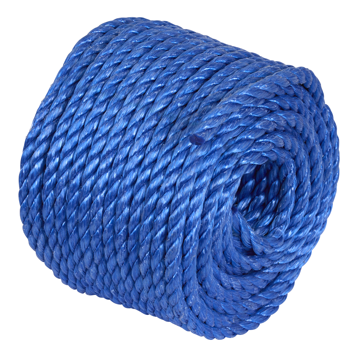Polypropylene Split Film Twisted Rope 8mm x 30m, Blue PR830