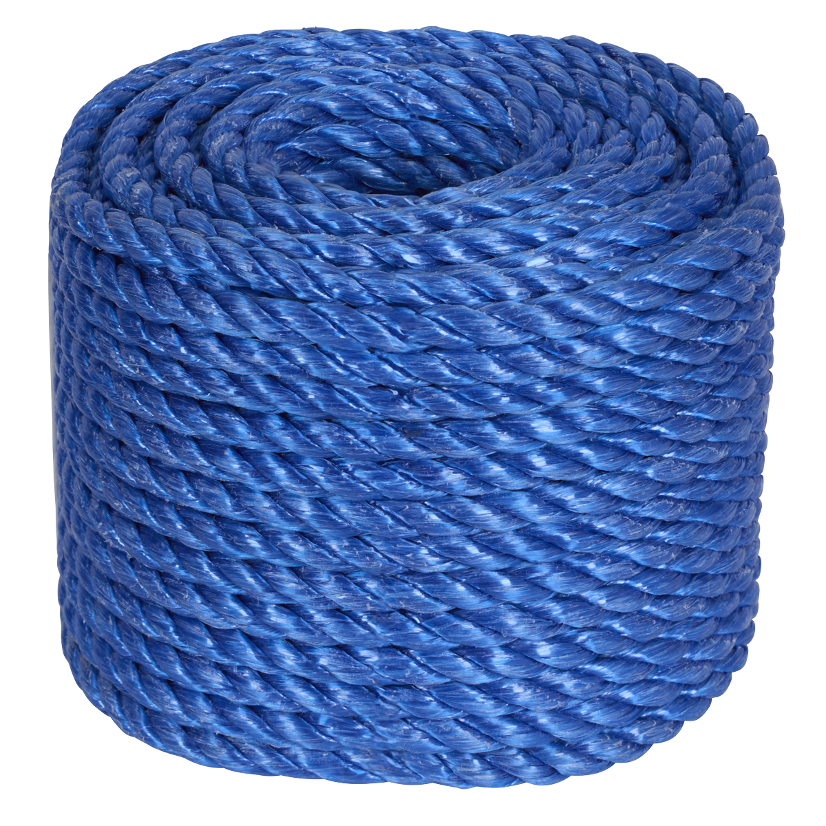 Polypropylene Split Film Twisted Rope 8mm x 30m, Blue PR830