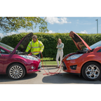 Booster Cables 25mm² x 7m 450A with 12/24V Electronics Protection PROJ/12/24