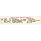 Booster Cables 25mm² x 7m 450A with 12/24V Electronics Protection PROJ/12/24