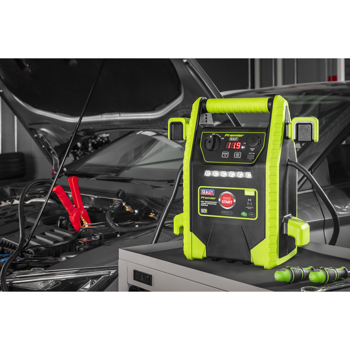 12V Jump Starter 2200 Peak Amps PRS2200