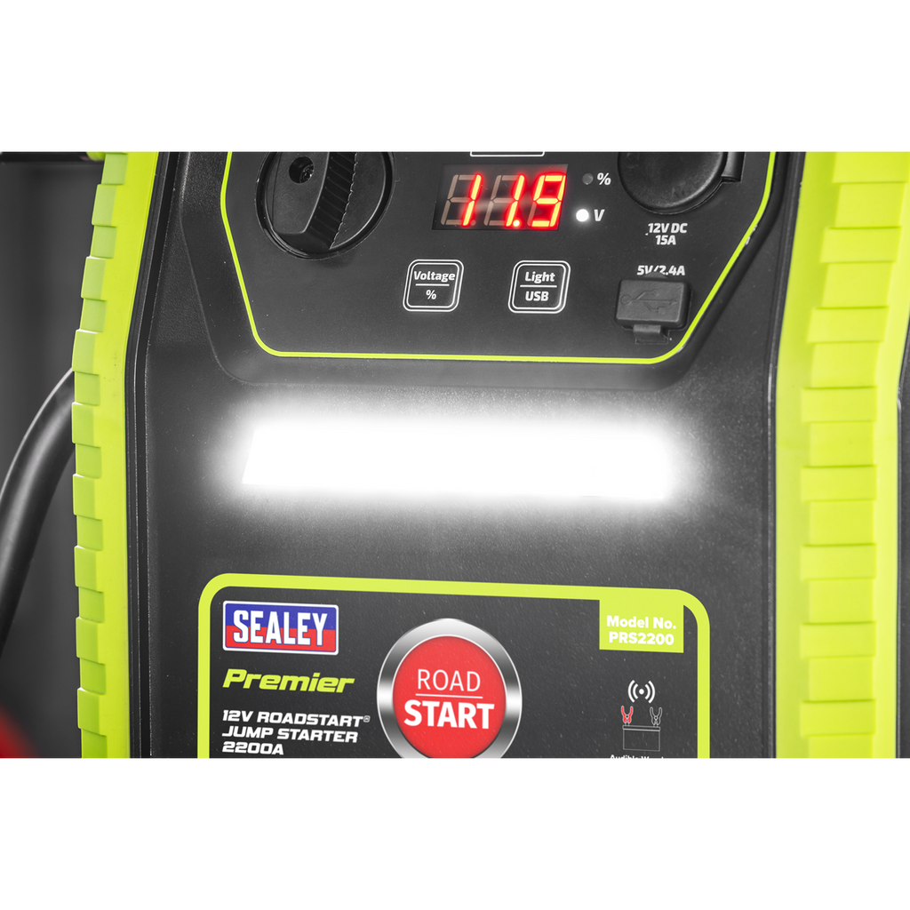 12V Jump Starter 2200 Peak Amps PRS2200