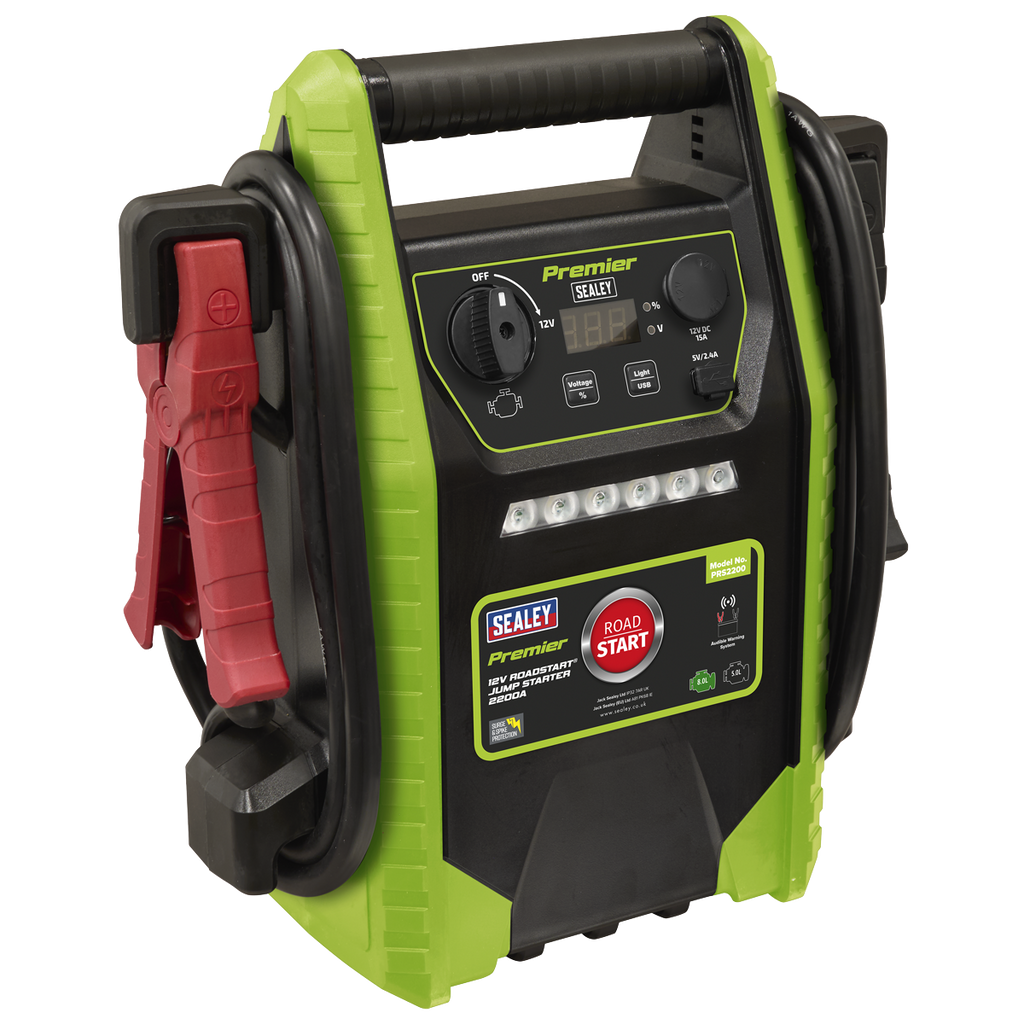 12V Jump Starter 2200 Peak Amps PRS2200