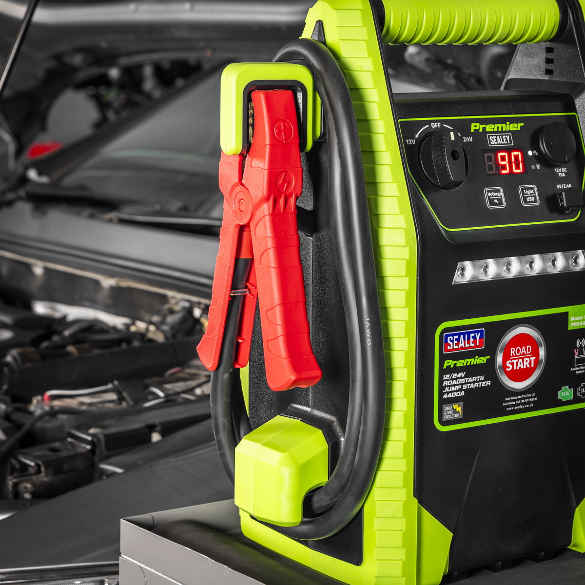 12/24V Jump Starter 4400 Peak Amps PRS4400