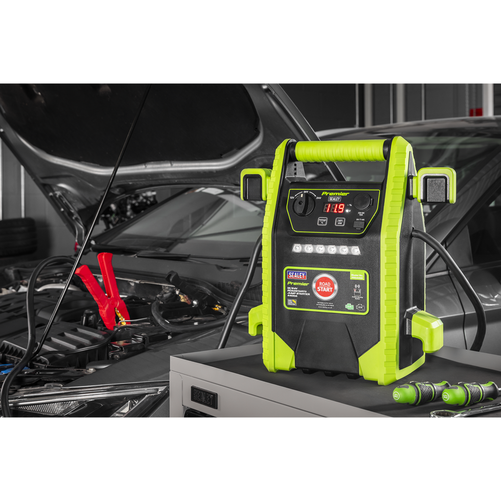 12/24V Jump Starter 4400 Peak Amps PRS4400