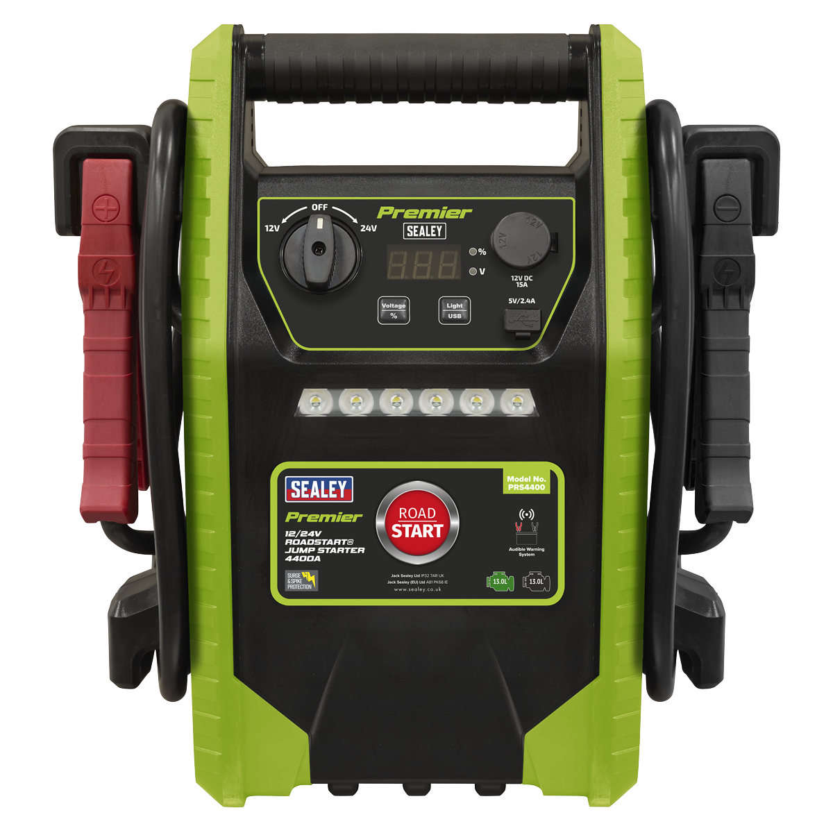 12/24V Jump Starter 4400 Peak Amps PRS4400
