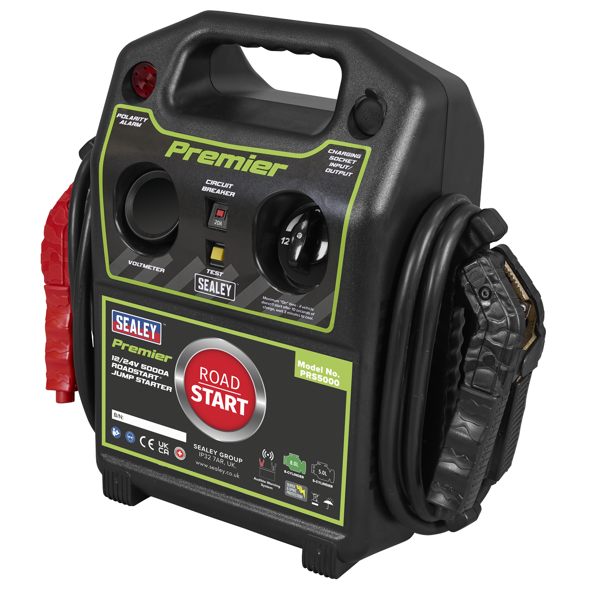 12/24V Jump Starter 5000A PRS5000