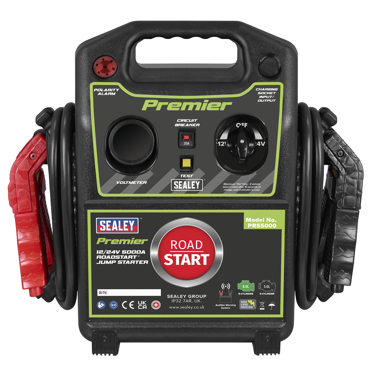 12/24V Jump Starter 5000A PRS5000