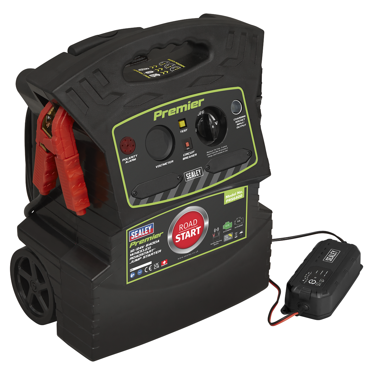 12/24V Wheeled Jump Starter 6400A PRS6400
