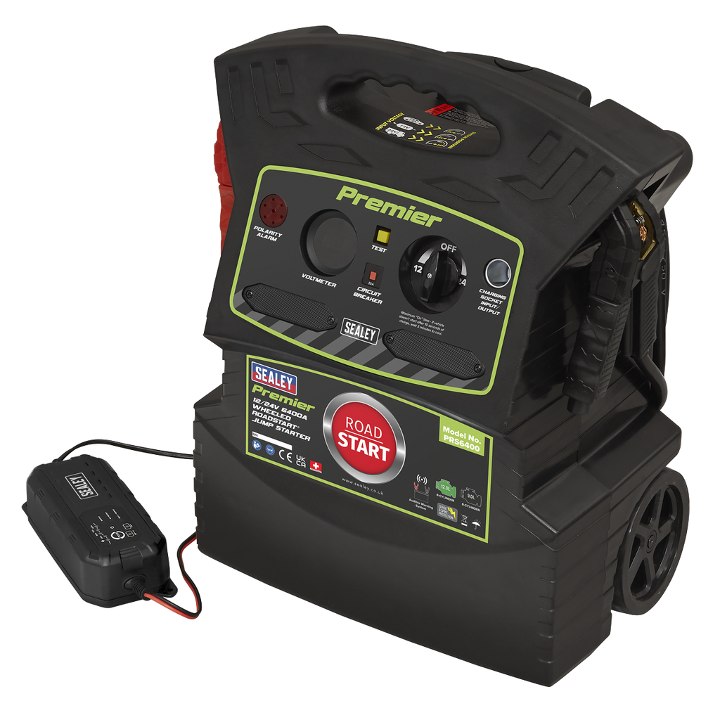 12/24V Wheeled Jump Starter 6400A PRS6400