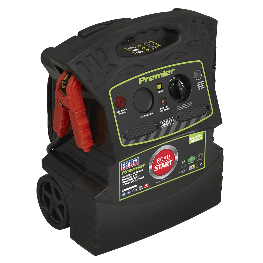 12/24V Wheeled Jump Starter 6400A PRS6400
