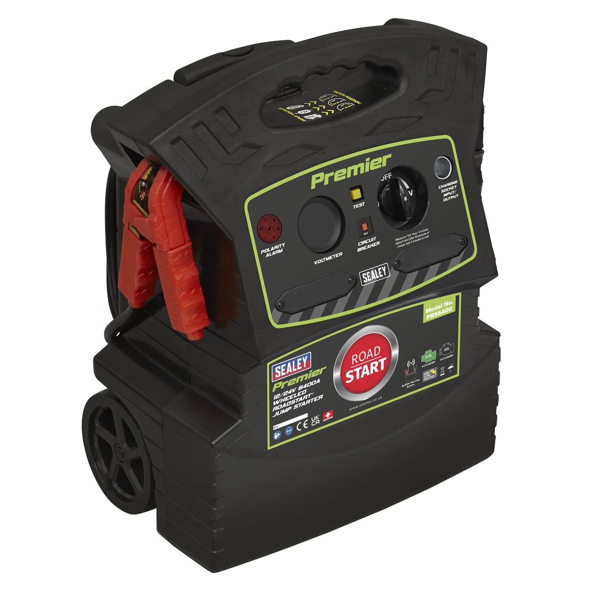 12/24V Wheeled Jump Starter 6400A PRS6400