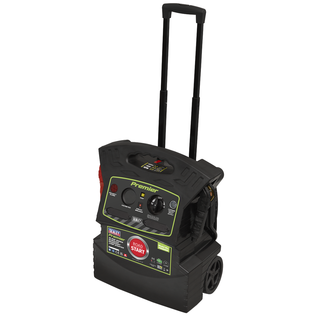 12/24V Wheeled Jump Starter 6400A PRS6400