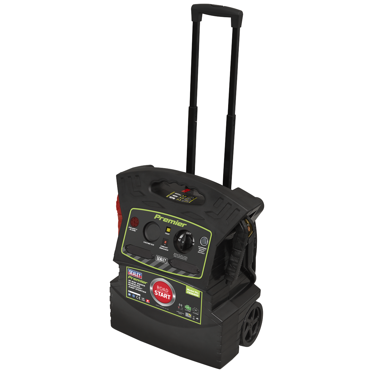 12/24V Wheeled Jump Starter 6400A PRS6400