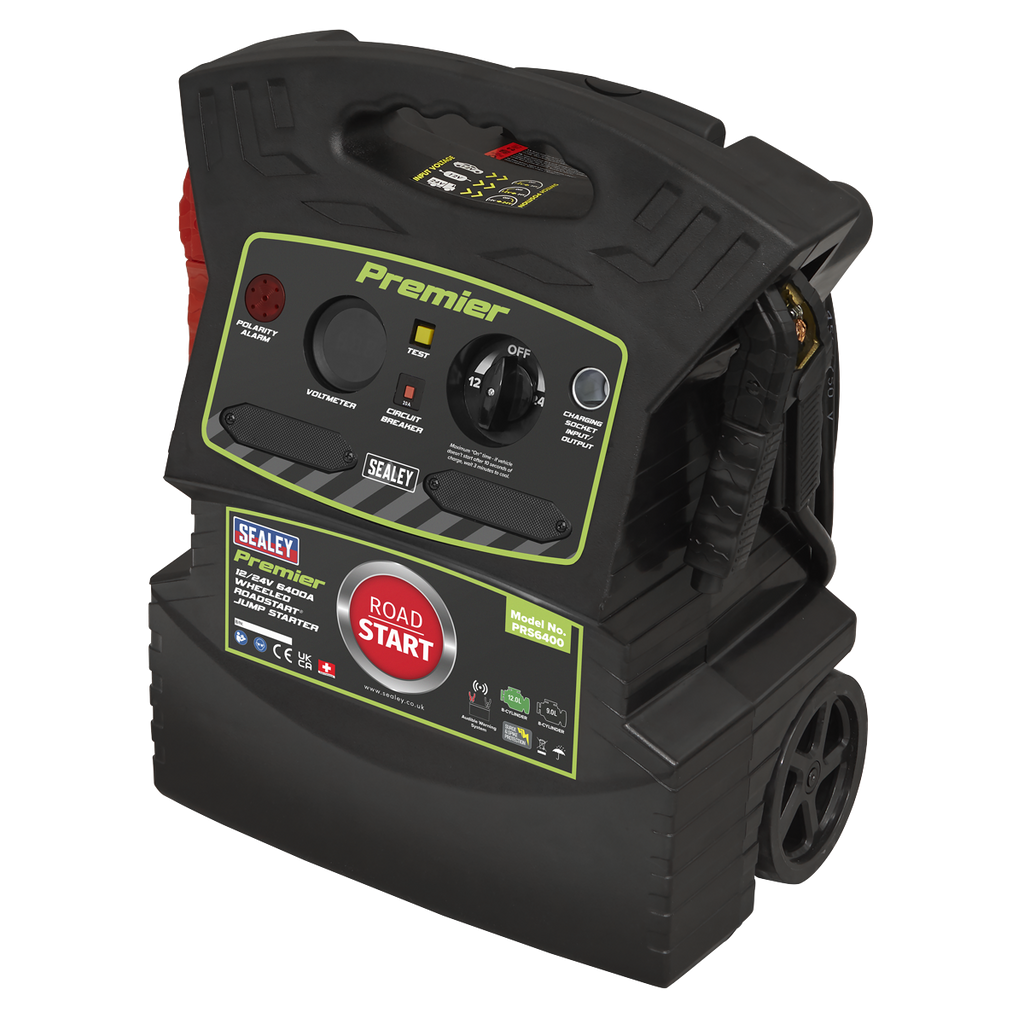 12/24V Wheeled Jump Starter 6400A PRS6400