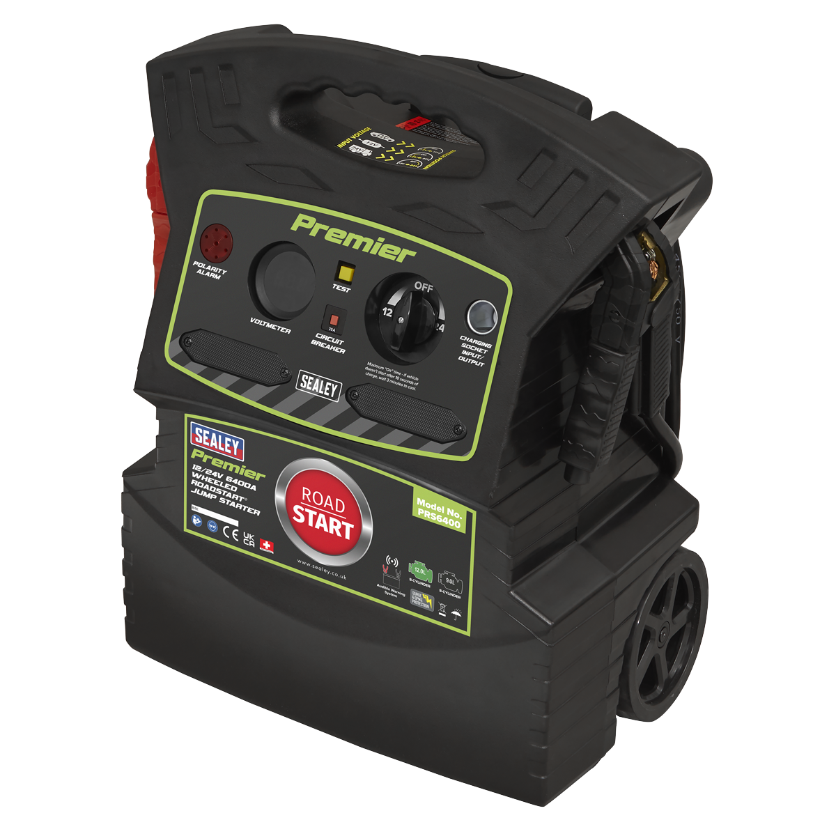 12/24V Wheeled Jump Starter 6400A PRS6400