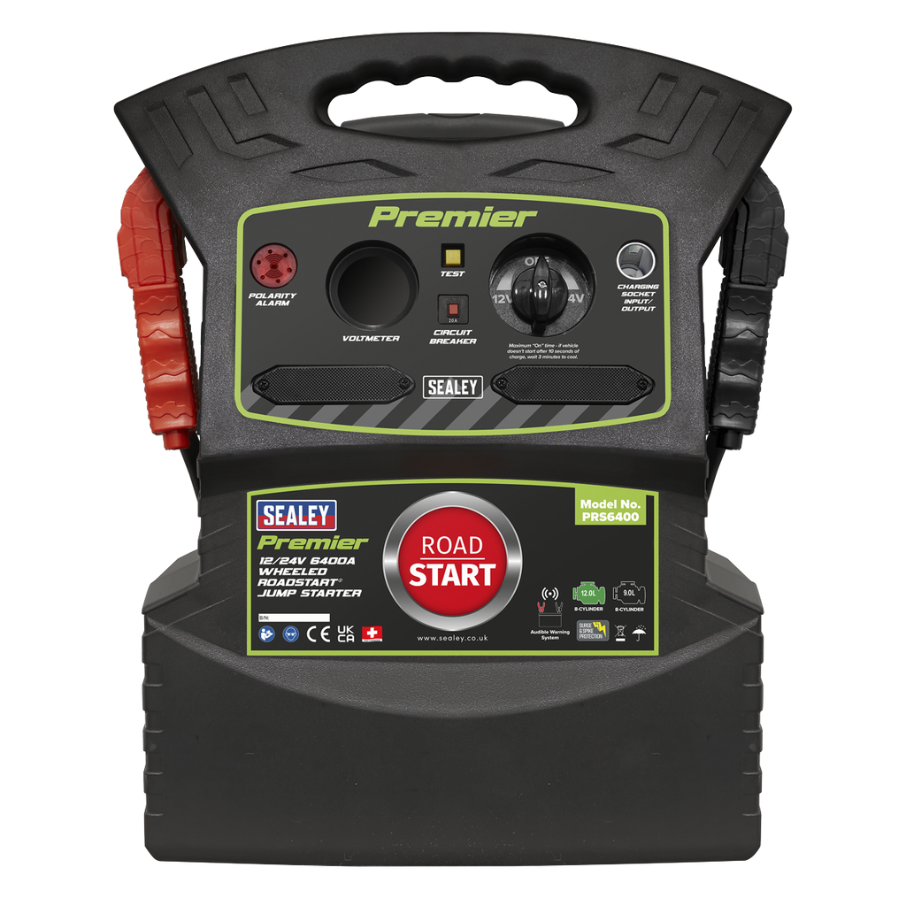12/24V Wheeled Jump Starter 6400A PRS6400