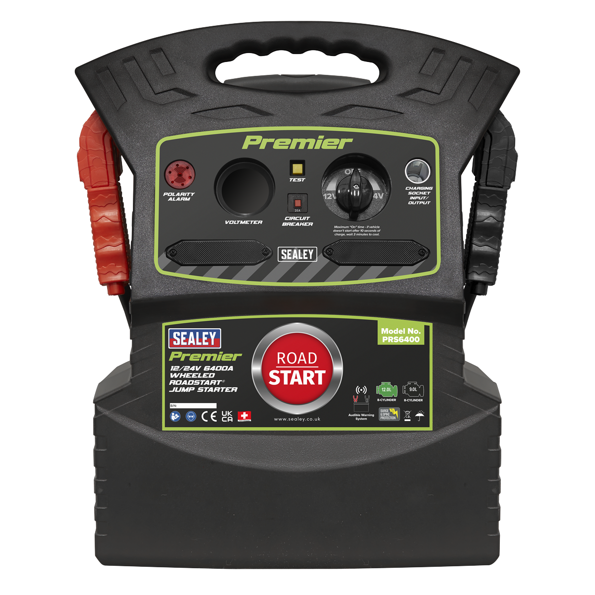 12/24V Wheeled Jump Starter 6400A PRS6400