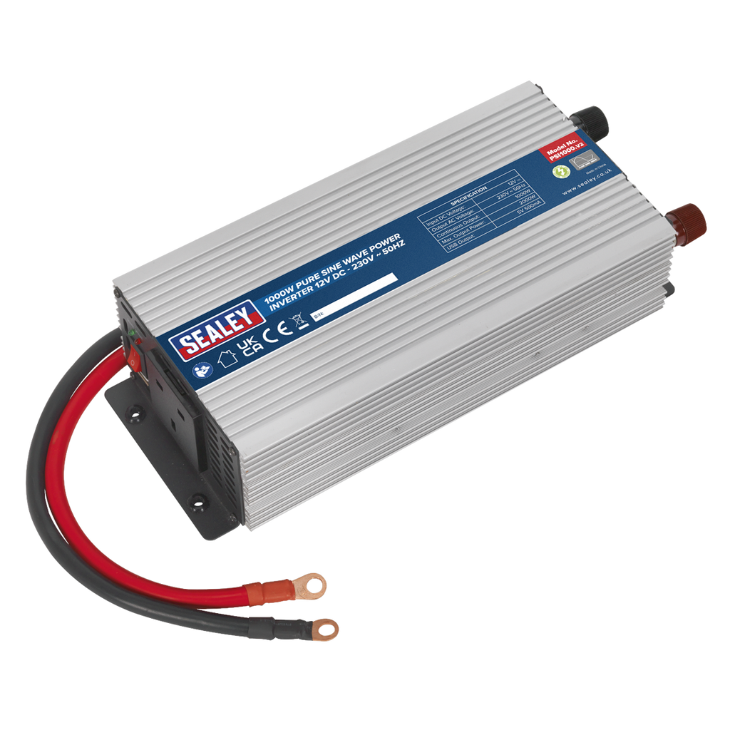 Pure Sine Wave Power Inverter 1000W 12V PSI1000