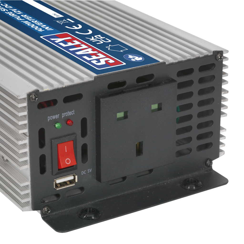 Pure Sine Wave Power Inverter 1000W 12V PSI1000